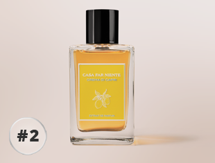 Casa Far Niente Crema di Capri Extrait de Parfum in rechteckigem Glasflakon mit gelbem Etikett