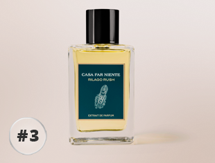 Casa Far Niente Rilago Rush Extrait de Parfum in rechteckigem Glasflakon mit grünem Etikett