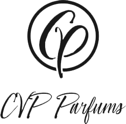 Logo von CP Parfums mit stilisiertem Monogramm und Schriftzug